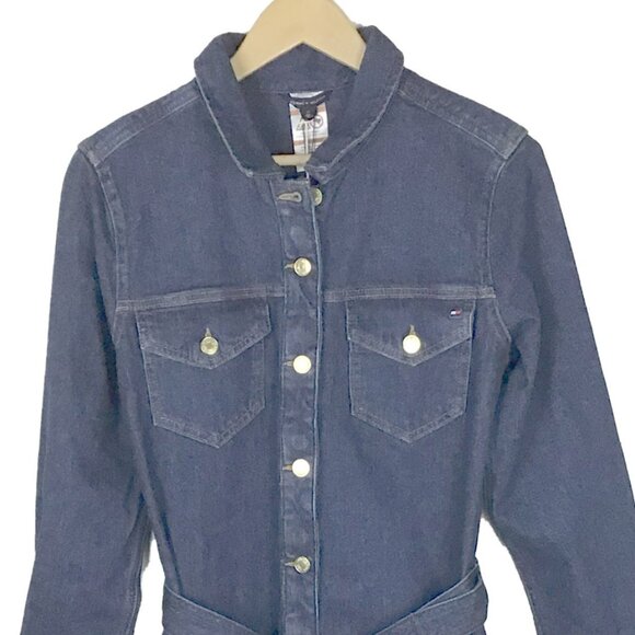 Tommy Hilfiger Fitted Midi Length Leny Dress - Picture 4 of 14